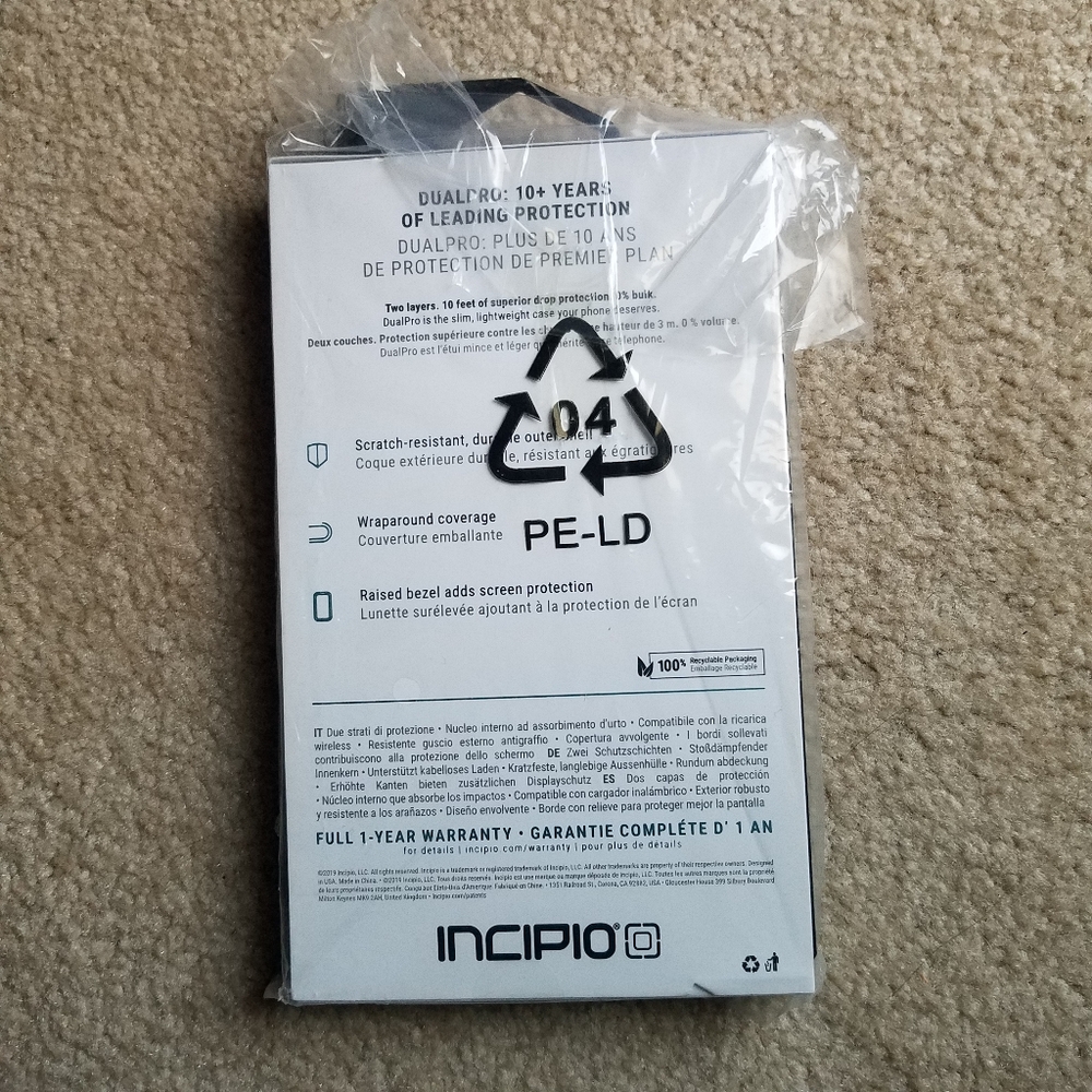 INCIPIO Dualpro iPhone 11 Pro Phone Cover Case NWT - Picture 4 of 5